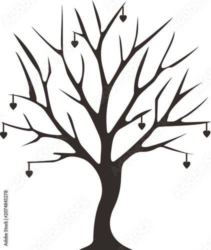 Bare Tree Silhouette