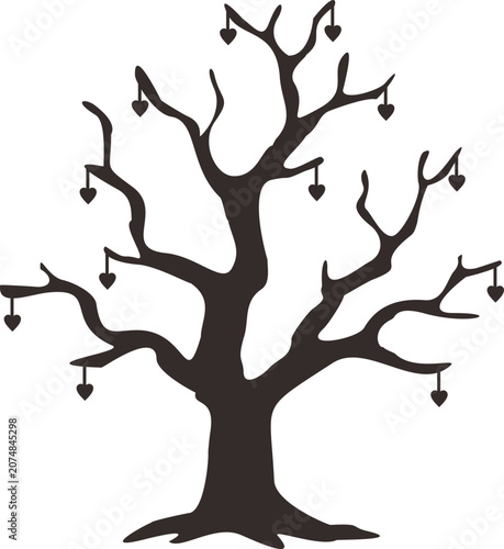 Bare Tree Silhouette