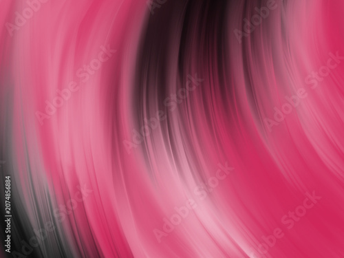 Pink Black Abstract Motion Blur Flowing Waves Background