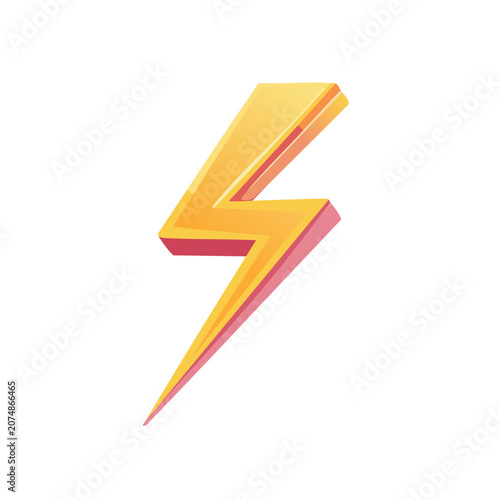 Yellow and orange paper airplane vector
