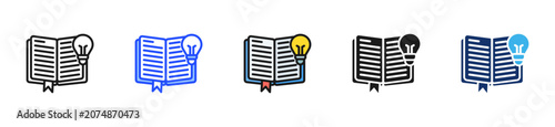 Foto Product Knowledge Icon Collection With Multiple Styles