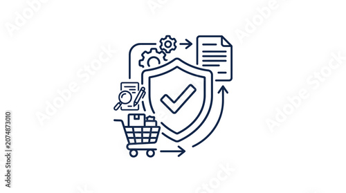 Shield protects the shopping workflow.