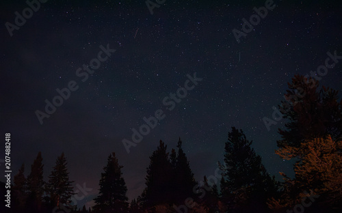 Fotografie Camping Under Colorado Night Sky