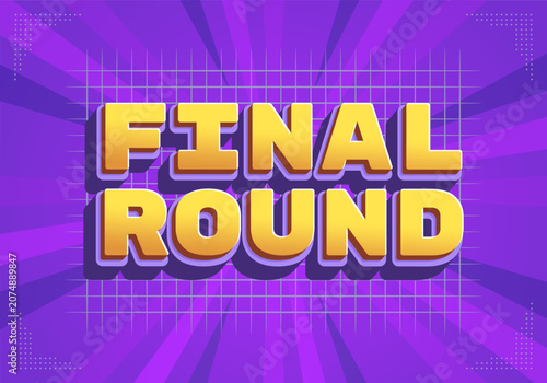Final round game show background