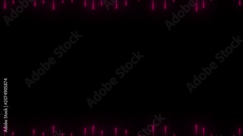 Pink  Futuristic Neon Circuit Lines Background – Glowing Digital Technology Network Animation