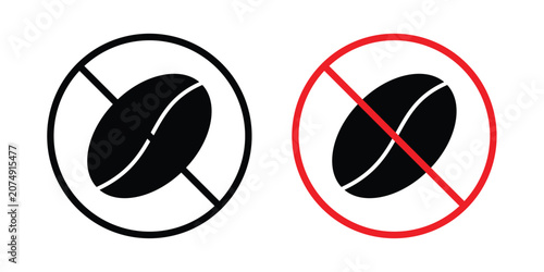 Foto Caffeine free icon