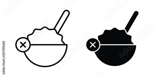 Photos Lack of appetite icon