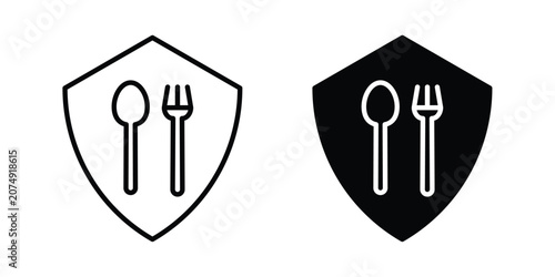 Food safety icon