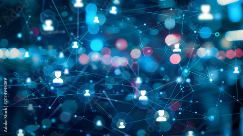 Modern futuristic communication technology background featuring connected people network digital transformation pictures
