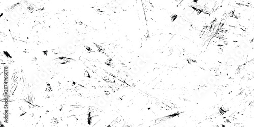 Foto Black grunge texture on white background vector illustration for design