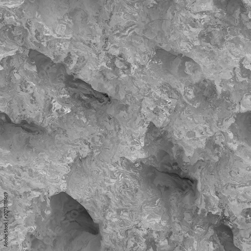 Fotografie Dark Grayscale Pitted Matrix Opal Displacement Map