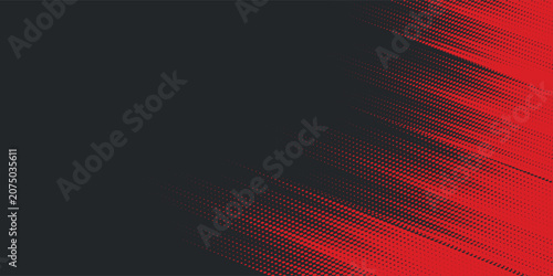 Bild auf Leinwand Background, contrast red and black color abstract template for business design