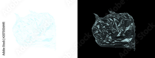 Glowing Light Blue Crumpled Metallic Foil Piece Texture Abstract Swatch Dual Background