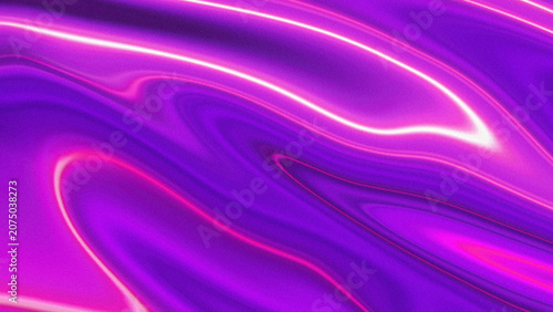 Vibrant purple abstract background with glowing pink and white fluid swirls energetic.
