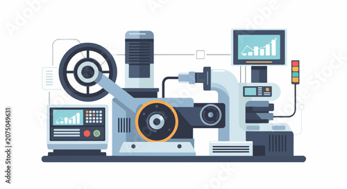 Modern Scientific Laboratory Equipment for Research and Analysis.