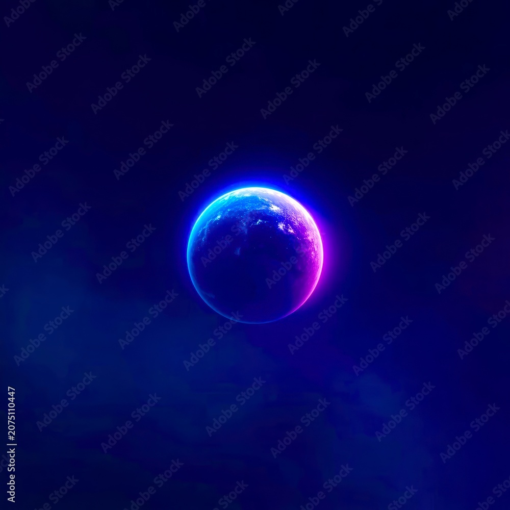Obraz premium planet earth in space