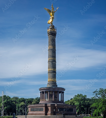 The Victory Column (The Siegessäule) in Berlin