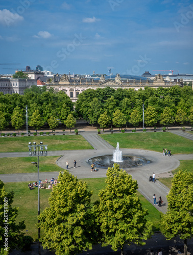 View across the Lustgarten from Berlin Cathedral