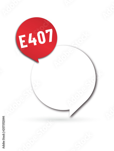 E407 - Carraghénane - Agent de texture cancérogène