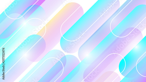 Vibrant gradient fluid dyna...