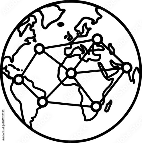 global network concept