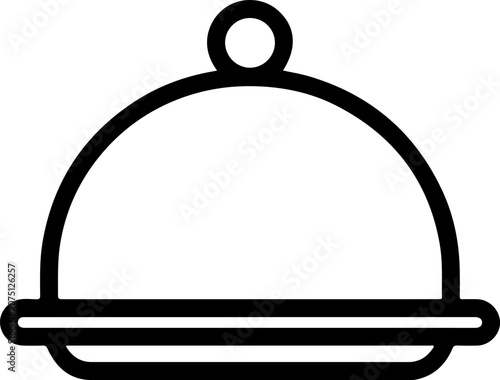 vector illustration of a hanger