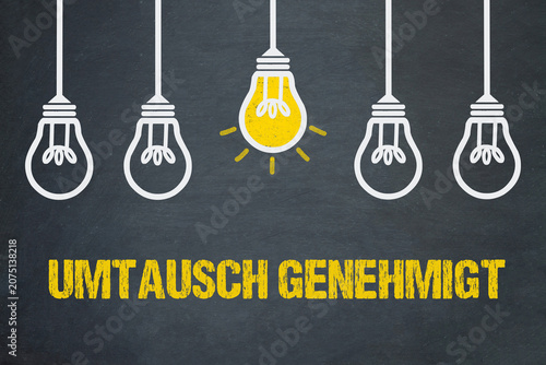 Εκτύπωση καμβά Umtausch genehmigt