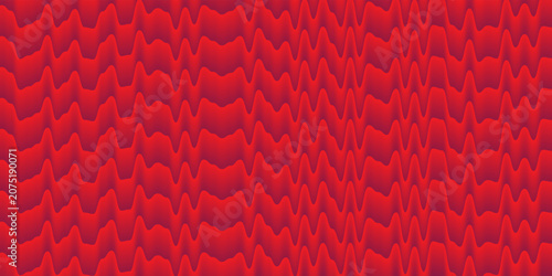 Bild auf Leinwand Red Textured Knit Fabric Pattern.