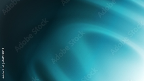 Bild auf Leinwand Abstract blue gradient background with smooth curves and vibrant colors