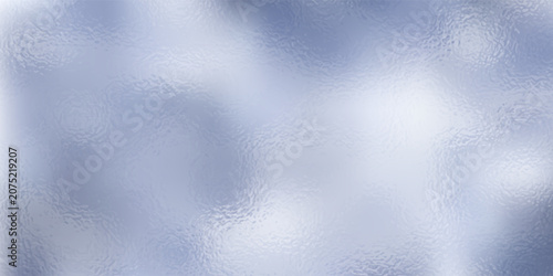 Foto Frosted blurred glass, abstract ice background
