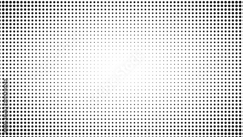 Halftone pattern background with gradient dots