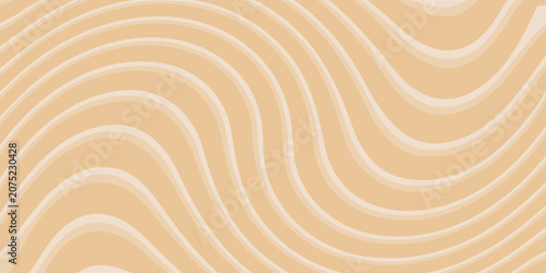 Beige marble acrylic swirl seamless pattern. Coffee latte, caramel, ice cream texture. 1970s trippy psychedelic waves print background. abstract decoration