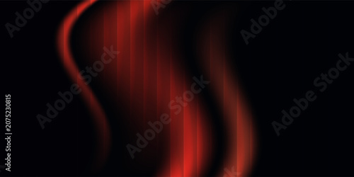 vibrant red glowing vertical strip sound wave abstract background