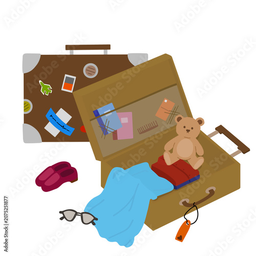 Messy Suitcase