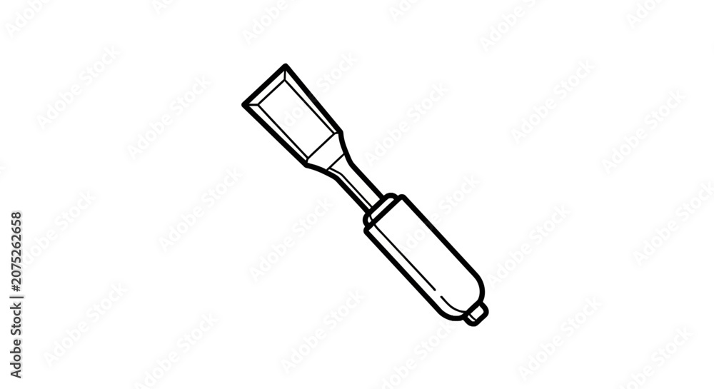Fotografía Woodworking Chisel Tool for Carpentry Hand Craft