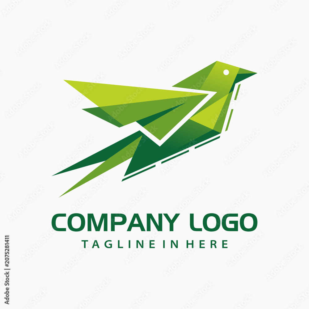 Obraz premium Bird logo design