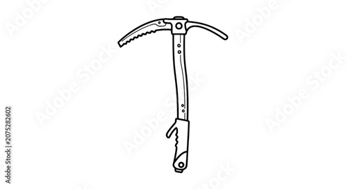 Mountaineering Ice Axe for Professional Climbing and Hiking