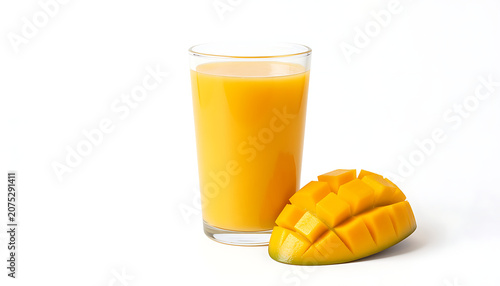 Mango Juice – Fresh Tropical Drink with Ripe Fruit