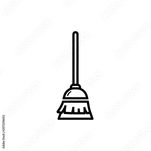 Broom Cleaning Tool Household Item.