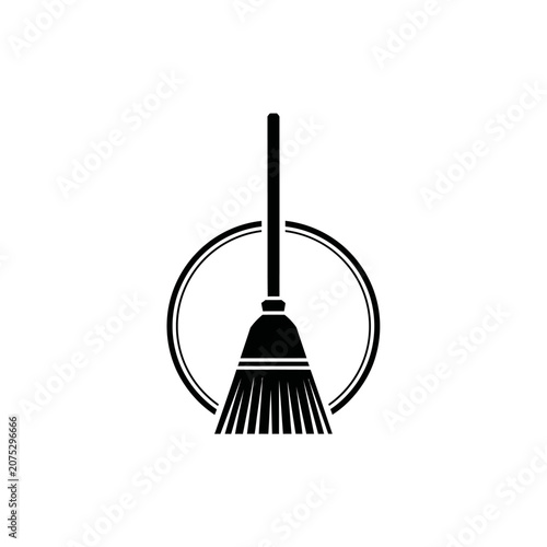 Broom Cleaning Tool Housekeeping Equipment.