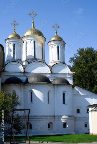 Medieval Church of the Resurrection of Christ in the Transfiguration Monastery in Yaroslavl, Russia