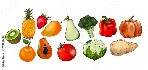 Vitamin C Fruits and Vegetables