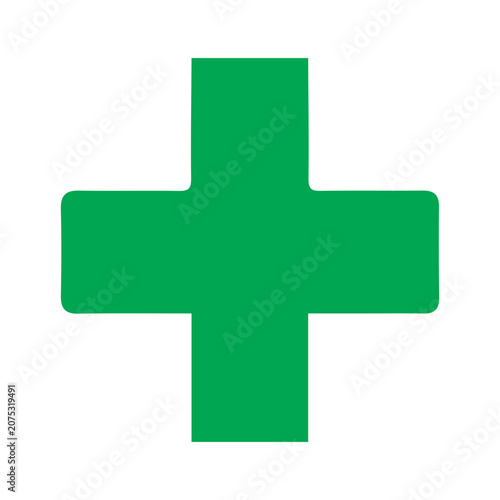 Green medical icon