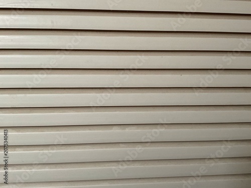 PVC plastic door close-up, modern interior door texture and lock details
