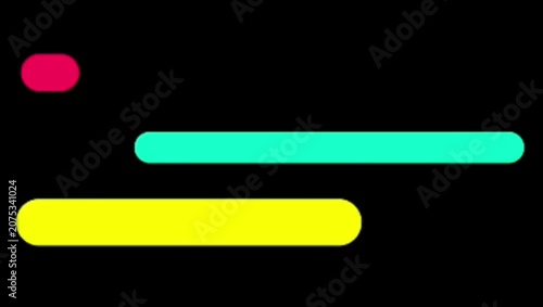 Abstract Vivid Paint Swipes