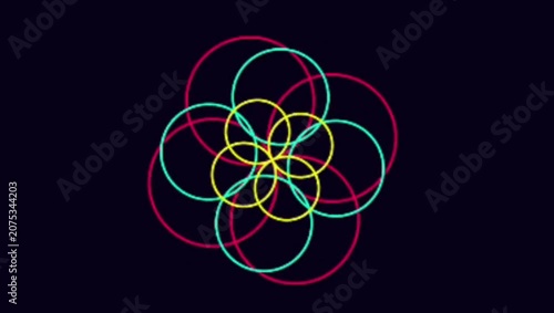 Evolving Chromatic Mandala