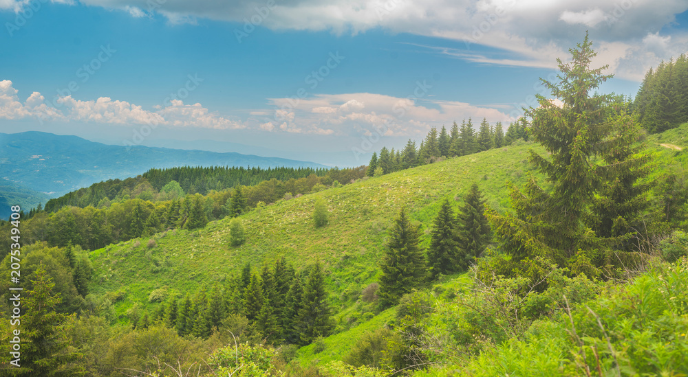 Obraz premium Mountain landscapes from Cemernik mountain