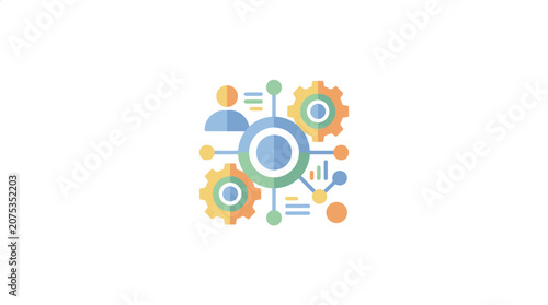 Modern Creative Design Elements Collection with Geometric Shapes and Abstract Art for Branding and Digital Media Projects