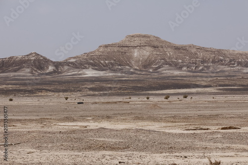 Quadro su tela Mountain landscape in the Negev Desert, Israel