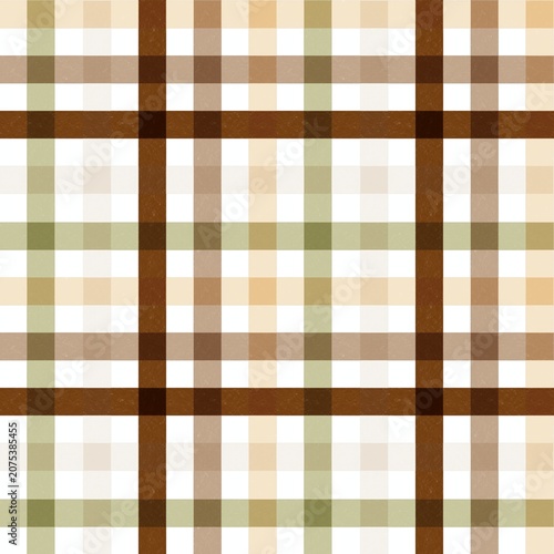 Minimalist geometric plaid seamless pattern with intersecting stripes